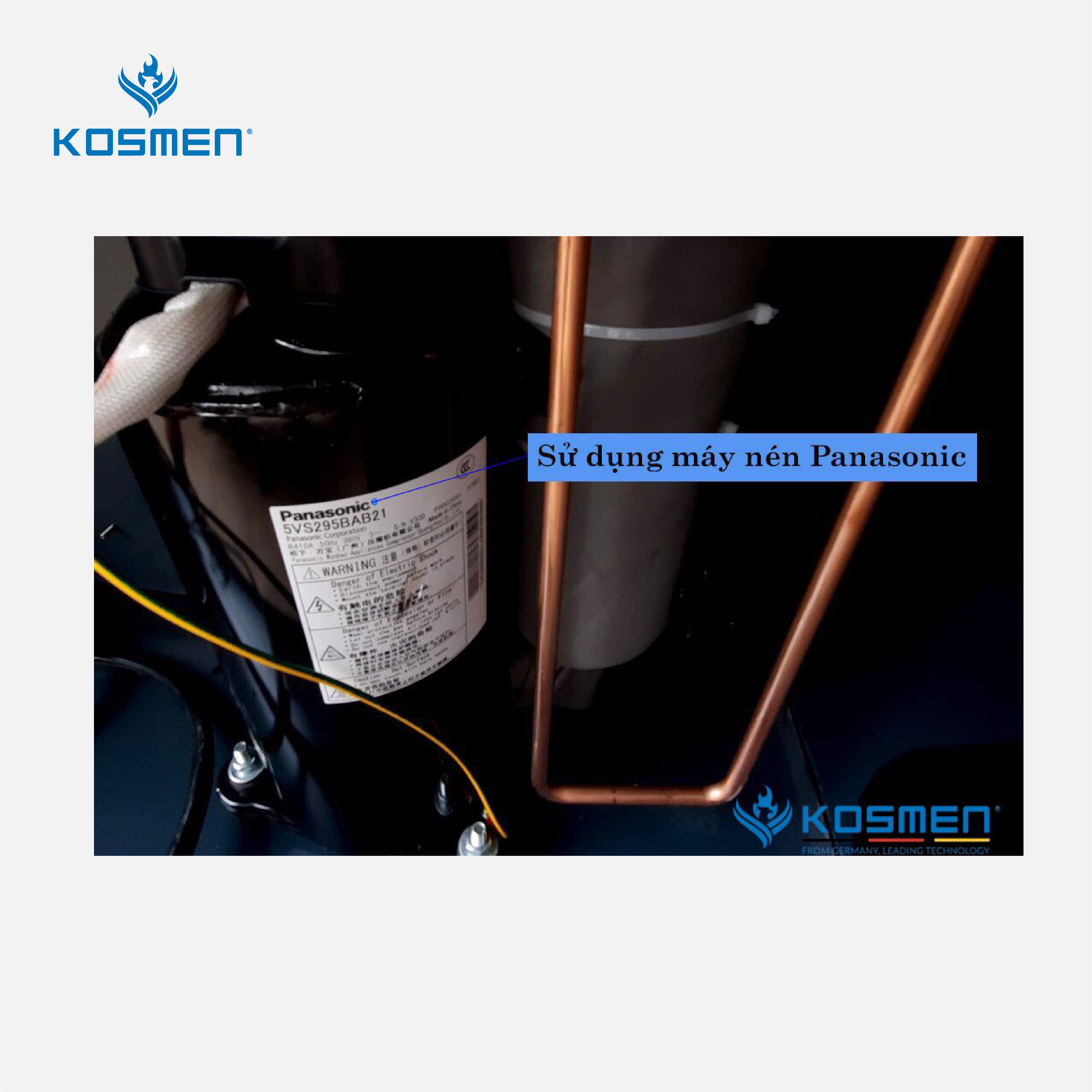 Kosmen KM-480S Industrial Dehumidifier